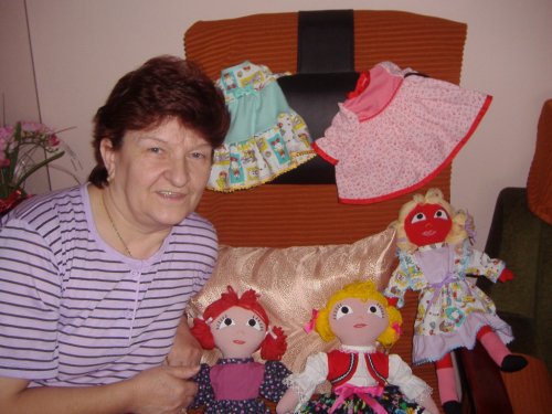 Klub dobré pohody - ruční práce Aničky Páleníkové (Smetanové) - 31.1.2008